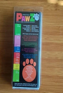 PawZ Waterproof Dog Boots, Reusable Disposable X-Small Black, 12 Pack New - Picture 1 of 3