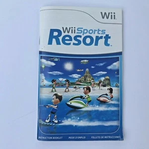 Wii Sports Resort Nintendo Manual Instruction Booklet no game FAST SHIPPING! - Picture 1 of 5