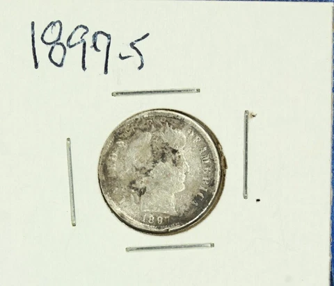 1897-S Barber Dime : Good Details Cover