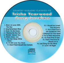 TRISHA YEARWOOD/PATTY LOVELESS COUNTRY KARAOKE CLASSICS CD+G CKC-12 NEW