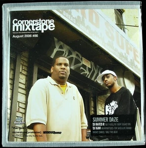 CORNERSTONE MIXTAPE #86 AUG. 2006 2X CD MIXED PROMO 41 TRCKS DJ RATED R, DJ KAM - Picture 1 of 6