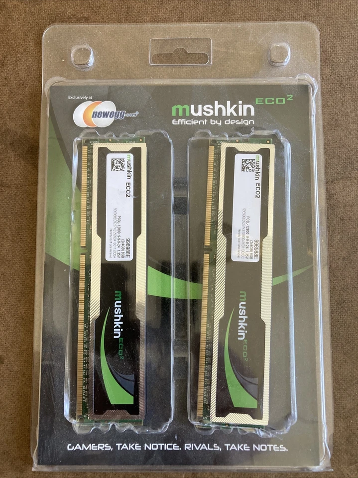mushkin ddr3 8gb Ram (4gb x 2) - Image 1 of 2