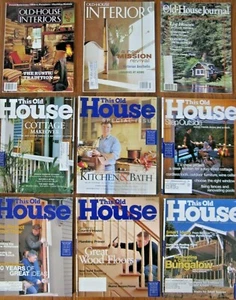Vintage Old-House Interiors, Old-House Journal & This Old House You choose $2.50 - Picture 1 of 36