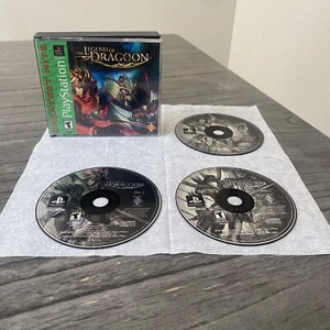 The Legend of Dragoon (PlayStation 1, 2000) incompleto no disco 4 testato - Foto 1 di 11
