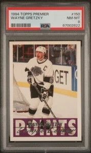 1994 TOPPS PREMIER 150 WAYNE GRETZKY PSA 8 - Picture 1 of 2