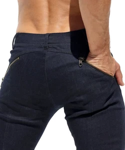 RUFSKIN's Jeans Cotton Denim MORRIS Stretch Pants Slim-Fit Indigo 2 - Picture 1 of 8