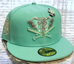 Crown Minded Easter Pack Oakland Athletics 50th Anniversary SP 59Fifty Fitted - Picture 1 of 6