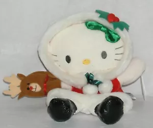 Hello Kitty Christmas Reindeer Hand Puppet Vintage Sanrio 2003 NWT - Imagen 1 de 6