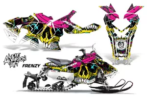 Sled Graphics For Polaris Axys/RushProS/Switchback ProS/Adventurer 15-20 FRNZY Y - Foto 1 di 2