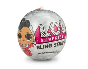LOL Surprise Bling Series 7 Surprises Bola Ciega Plateada NUEVA Sellada Auténtica EE. UU. - Imagen 1 de 3