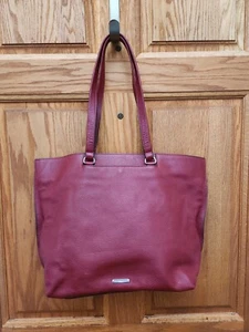Schultertasche Rebecca Minkoff Rot Leder - Bild 1 von 4