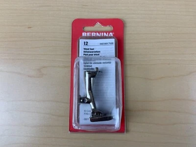 Genuine Bernina Tricot, Bulky Overlock Foot #12 - Old Style - Image 1 of 4