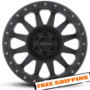 Method Race 304 DOUBLE STANDARD Wheel 17x8.5 (0, 6x139.7, 108) Black Single Rim - Picture 1 of 5