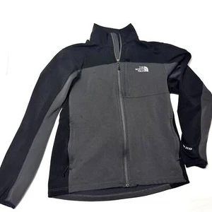The North Face Giacca Uomo Grande Nera TKA Elasticizzata Foderata in Pile Full Zip DIFETTO - Foto 1 di 9