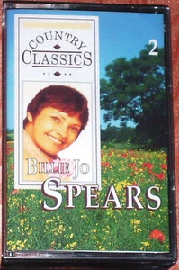 BILLIE JO SPEARS COUNTRY CLASSICS COUNTRY TEARJERKERS CASSETTE 2  RDC 92512 NEW - Picture 1 of 3