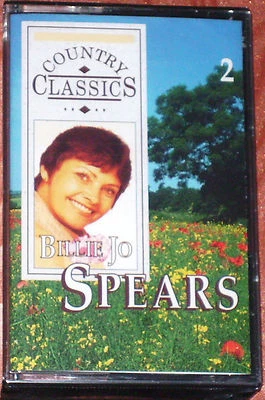 BILLIE JO SPEARS COUNTRY CLASSICS COUNTRY TEARJERKERS CASSETTE 2  RDC 92512 NEW - Image 1 of 3