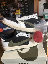 Air Jordan 1 Retro Low OG SP  Travis Scott Olive Wmns DZ4137-106 10W/8.5M