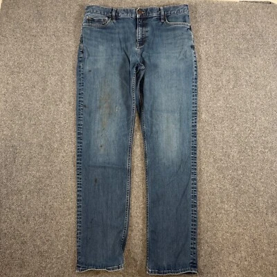 Pantalones de mezclilla Banana Republic The Traveler para hombre 35x32 (actuales 34x31) calce ajustado Foto 1 de 4