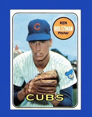 1969 Topps Set-Break #288 Ken Holtzman casi nuevo-como nuevo o mejor *GMCARDS* Foto 1 de 2