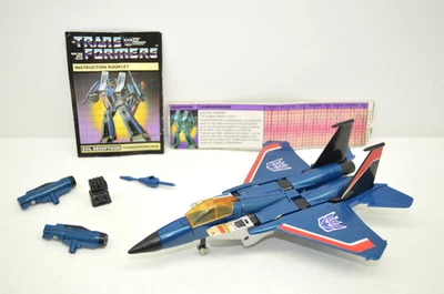 Thundercracker 1985 Vintage Hasbro G1 Transformers Figure Great Cond. Seeker - Image 1 of 4