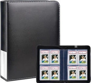 Graded Card Binder for PSA Cards,4 Pocket Slab Binder,Holds 40 PSA Slab Binde... - Picture 1 of 4