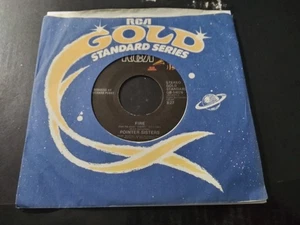 Pointer Sisters – Fire & He's So Shy UNPLAYED 45RPM 4th Edition RCA GSS Record - Picture 1 of 3