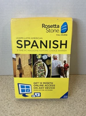 Rosetta Stone Software Hogar/Oficina 12 Meses Español Latinoamérica Foto 1 de 4