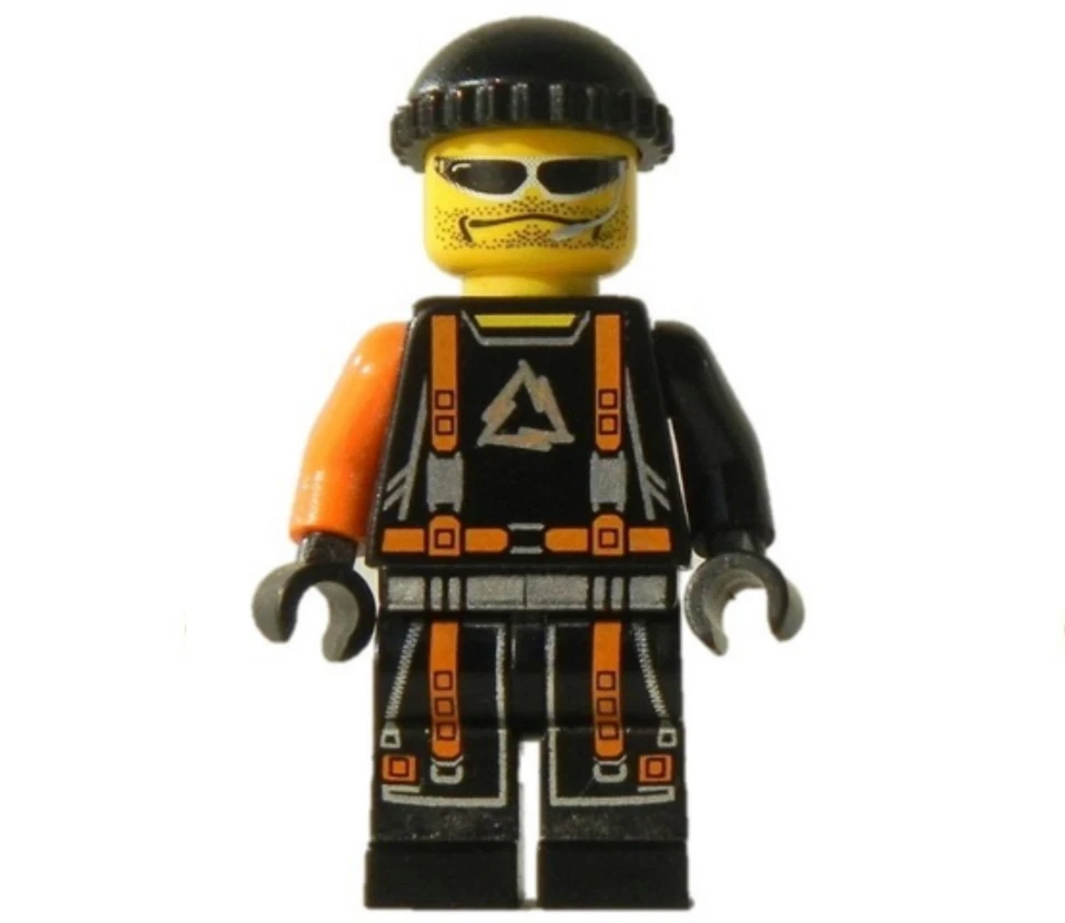 new LEGO Alpha Team Mission Deep Freeze Minifig - Agent Flex - Image 1 of 1