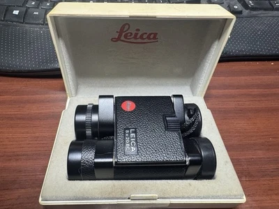Leica Trinovid 8x20 BC Binoculars Black w/ Original Hard Case - Image 1 of 4