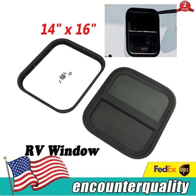14 «W x 16» H вертикальный раздвижной RV окно для грузового прицепа автофургона и экран продажи - Изображение 1 из 4