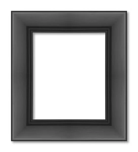 5x6 Frame Black Picture Frame Complete Modern Photo Frame UV Acrylic, Acid Free - Picture 1 of 9