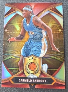 CARMELO ANTHONY BALL OF DUTY REFRACTOR - 2025 TOPPS CHROME BOD-19 - Picture 1 of 1