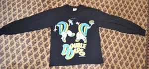 Ultra Rare Vintage 1988 Nickelodeon Double Dare Shirt OG Logo Youth 12-14 MTV - Bild 1 von 16
