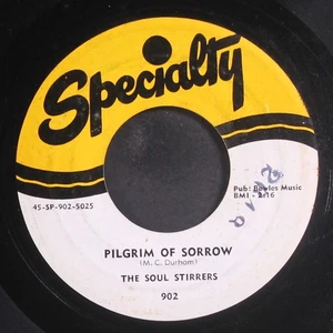 SOUL STIRRERS: pilgrim of sorrow / in a few more days SPECIALTY 7" Single 45 RPM - Foto 1 di 2