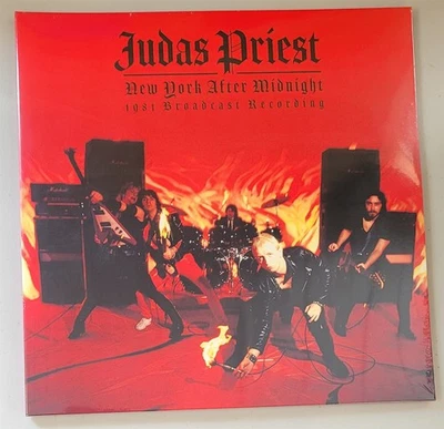 Judas Priest New York After Midnight Black Vinyl LP Record new Foto 1 de 2