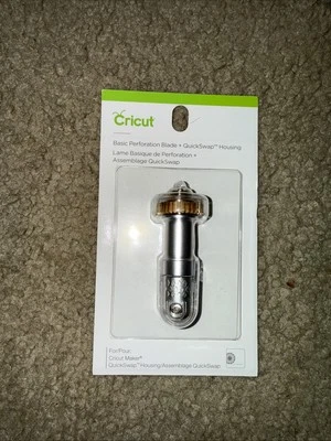 Корпус Cricut 2006704 Basic Perforation Blade QuickSwap НОВЫЙ В УПАКОВКЕ - Изображение 1 из 2