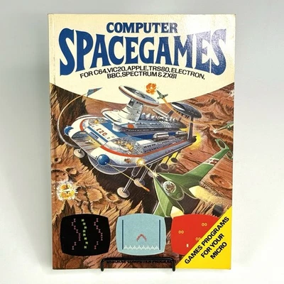 COMPUTER SPACEGAMES for C64, VIC20, Apple, TRS80, Electron 1982 Paperback Rare - Image 1 of 4