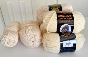 LÖWENMARKE WOLLE LEICHTES FISCHER KAMMGARN GEWICHT GARN 7 KNÄUEL GEMISCHTES FÄRBEN POSTEN - Bild 1 von 10