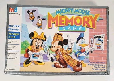 Milton Bradley MB 1994 Mickey Mouse Memory Game - Image 1 of 4