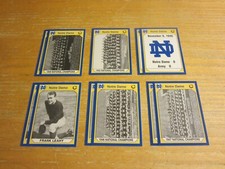 Frank Leahy Lot of 11 Trading Cards NCAA Football Notre Dame Fighting Irish