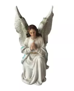 Angel Custodio 10 " Resin Statue Figurine Guardian Angel 25122 - Picture 1 of 4