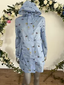 Impermeabile JOULES Golightly Imballabile Taglia 10 Blu Anatra Marcia Impermeabile Traspirante - Foto 1 di 24