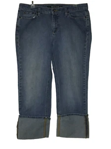 DKNY SO LOW LITA Jeans Caprihose mit Bündchen Größe 8 Caprihose - Bild 1 von 2