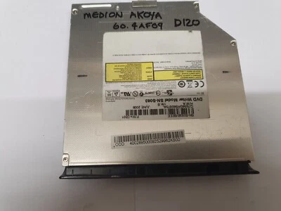MEDION AKOYA SN-S083 - SATA CD/DVD RW DRIVE & BEZEL - D120 — 第 1/4 张图片