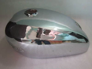 ARIEL SQUARE FOUR 1000CC CHROME STEEL GAS FUEL PETROL TANK - Picture 1 of 6