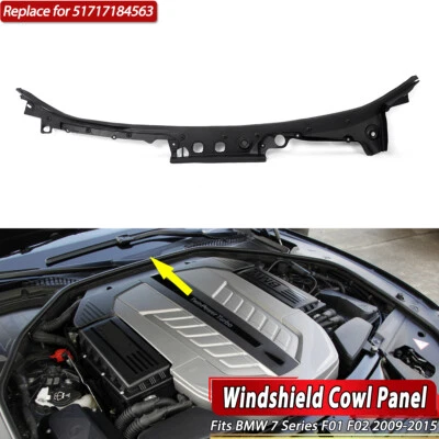 Front Windshield Cowl Panel 51717184563 Pair For BMW F01 F02 730d 740i 2009-2015 Foto 1 de 4