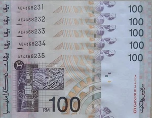 RM100 Ahmad_Don side sign pcs Running Number Last prefix Note AE 4368231 - 235 - Picture 1 of 2