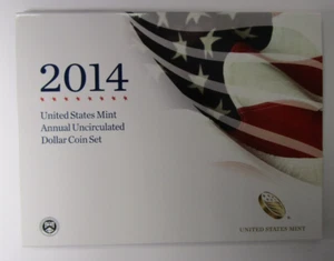 2014 US Mint Uncirculated Dollar Coin Set - Picture 1 of 5