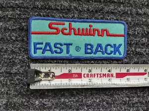 SCHWINN FASTBACK STINGRAY BIKE ORIGINAL FAHRRADJACKE BESTICKT PATCH NOS - Bild 1 von 1