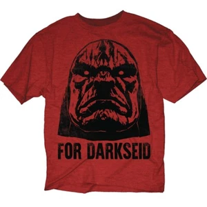 New! FOR DARKSEID Licensed Adult Men's Graphic Tee Shirt Large DC Comics - Picture 1 of 3